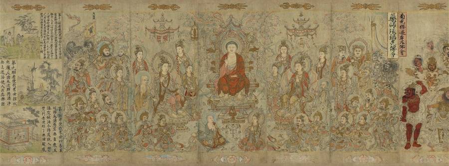 The Sakyamuni Buddha, by Zhang Shengwen